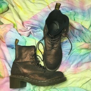 Copper Clemency Dr. Martens Boots. UK 6/US 8-8.5